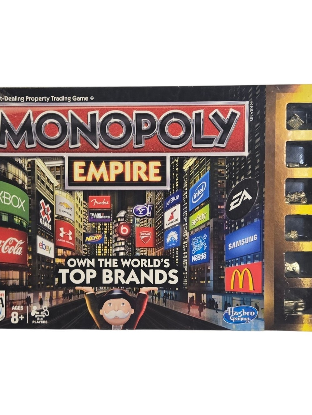 MONOPOLY EMPIRE Gold Edition Board Game 2013 Hasbro **100% COMPLETE**